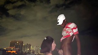 Bigdaddykj: Mexican Slut Takes Big Black Cock On Miami Beach Preview