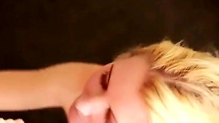 Blonde Amateur in Interracial AMWF Action with Chinese Guy