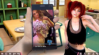 3d anime wrestling, mixed fight, cartoon mixed wrestling