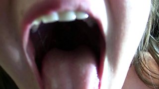 Party teen blowjob cumshot