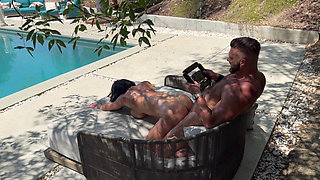 Behind the Scene Massage Fuck with Cherry Devivre