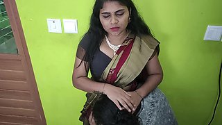 Saree Romance Part 2 Navel Lick Romance of Vaishnavy and Sharun Raj, Mallu Couple Hot Navel Lick, Mallu Girl in Hot Saree Navel