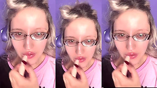 Pumps a Plug Pout Bimbo Transformation for Lip Obsession Clip by Findom Goaldigger