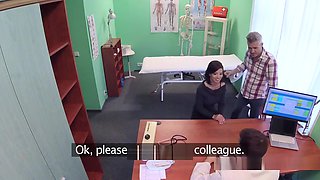 Doctor Bangs Cheating Wife In His Office