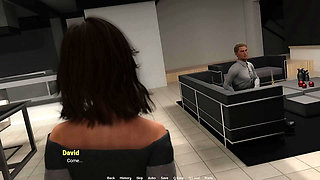 Away From Home - Animated Porn Game with MILFs