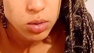 Dominican Latina Ebony Goddes Fucked and Swallow Cum