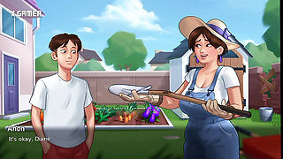 Investigation with stepmom summertime saga gameplay video