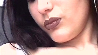 Sexy French whores masturbating in the office