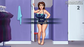 Summertime Saga V21.0.0 - Busty Stepmom Lets 18yo Stepson Fuck Her Tits and Gets a Facial.