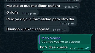 Hot Chat with My Ex's Whore, with Photos