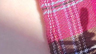 Fucking the Innocent Redhead in the Garden