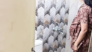 First Time Secretly Caught Mumbai Stepsister Bathing