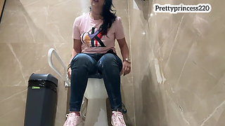 Farting on Public Toilet