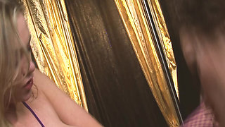 Extreme Booties Scene-4_two Booties Friends in Lingerie Share a Big Cock and Cumshot