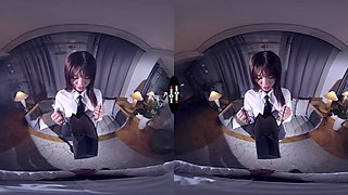Momoka Sakurada VR Porn: I Milk You, You Milk Me - DarkRoomVR