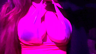 Italian Big Titd Milf Artemisia Love Making her boobs bounce outdoor while smoking a cigarette