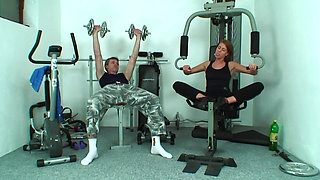 Young Gym Pussy