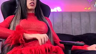 Solo webcam tranny masturbation