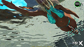 Retrieving the Past - Model & Girl Bikini Photoshoot E3 # 101