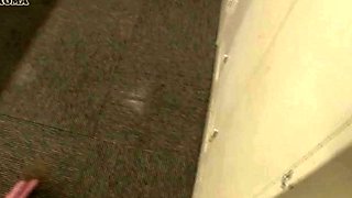 Car masturbation with Japanese teen