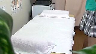 Masseur decided to finger his patient&#039;s hairy cunt