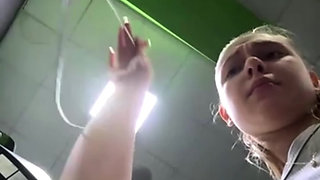 Extreme fucking with trainer in the gym