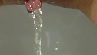 Morning Yellow Pee! Compilation! Pissing Close-up! POV!