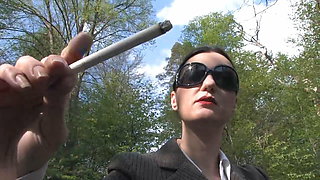 Lady Victoria Valente: On the bench in the forest