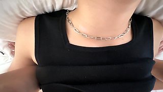 My Colleague Is My Sex Friend. Please Put Your Penis in Me. Blowjob and Creampie While Masturbating 362