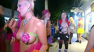 Pussy Flashing Street Sluts Sexy &amp; Wild!