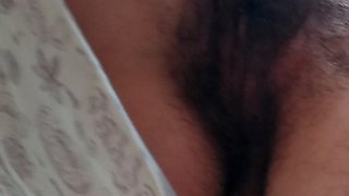 Sniff Hairy Pussy on Your Face! Naked Morning Stretching.