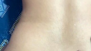 I Cum Hard on the Pussy of a Skinny and Beautiful Girl