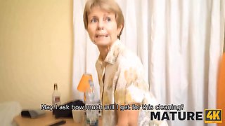 Mature4k. sofa is tested in practice by mature chick and customer having porno