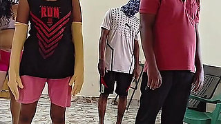 Boxing Coach and Student Fucks Mother and Daughter