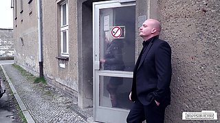 Lilli Vanilli's Blonde Charm Explodes in German Office Heat