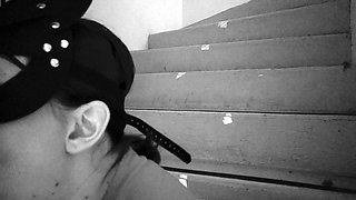 I Pump a Guy up the Stairs of My Building! We Are Surprised!!