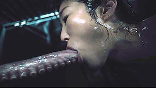 Asian Beauty Emiri Momota's Big Tits Bounce in a Creampie