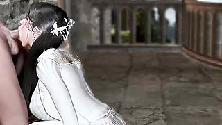 Beauty Pixel Dream Girl with a Booty Virus - 3D Animation Hentai