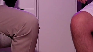 Blindfolded Foursome Just After Coming Home From a Party - Luna Doll