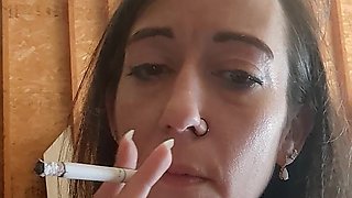 Smoking Sexy MILF Mistress