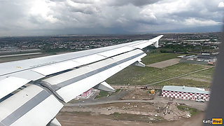Dick Flashing in Airplane - Girl Brought Me To Cumshot In 2 Minutes