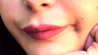 Curvy giantess mistress teasing in solo femdom session