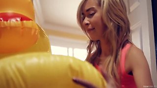 Kylie Rachel And Kaylee Haze In Skinny Teen 18+ Fucked And Creampied