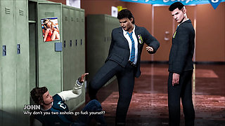 Timestamps: Lost Love #02 - Nerdy College Girl With Glasses Loves To Flash Her Tight Pussy