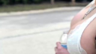 Jewelz Blu Is A WILD Woman When You Bring Her Outdoors