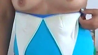 Before Going Out to the Beach to Show off and Make Cocks Hard, I Masturbate, Great Orgasm