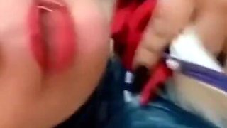 4th of July college girl ahegao blowjob