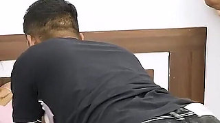 Room Owner Uncle Fucked His Tenent Couple, a Threesome Hardcore Fucking Story