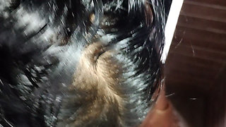 Sexy bhabi in bathroom, Indian wife