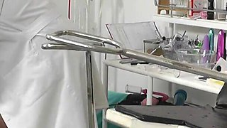 Mature Gyno Secret- Gyno doctor records his mature female patient on a cam